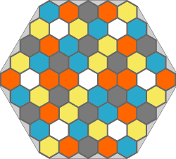 игральные карты соответствуют гексагональной форме ячеек игрового поля